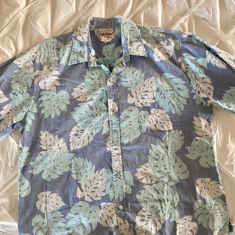Vintage Cooke Street Men’s Hawaiian Shirt